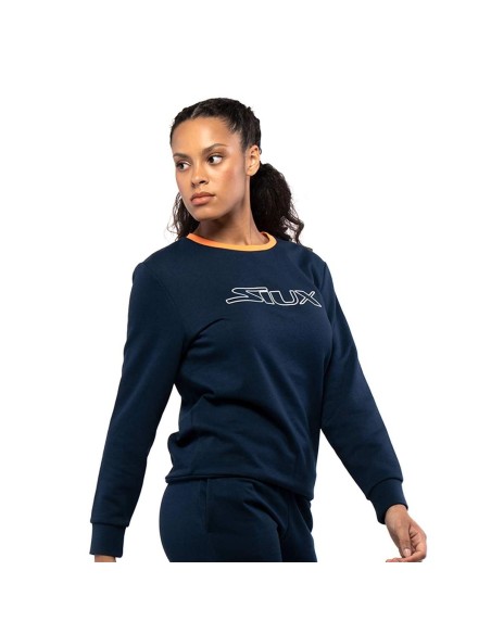 Sudadera Siux Mujer Drax Navy Blue | Ofertas de pádel